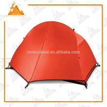 Caminhadas leve montando alumínio Polo único tenda Oxford nylon portátil camping barraca